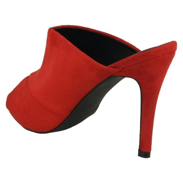 Anne Michelle Ladies Anne Michelle High Heel Mule Sandals F10763