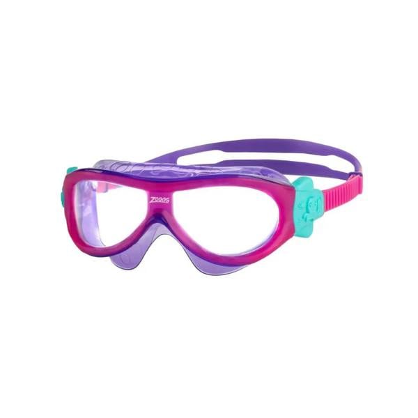 Zoggs Phantom Kids Mask: pink purple goggles for children aged 2-6yrs