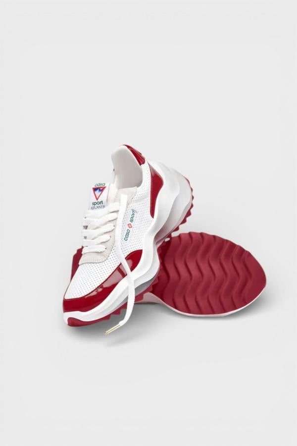 Casablanca Atlantis Sneaker White Red