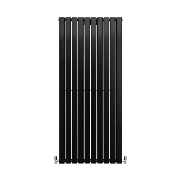 Designer Flat Panel Radiator - Matt Black (1600mm x 700mm)