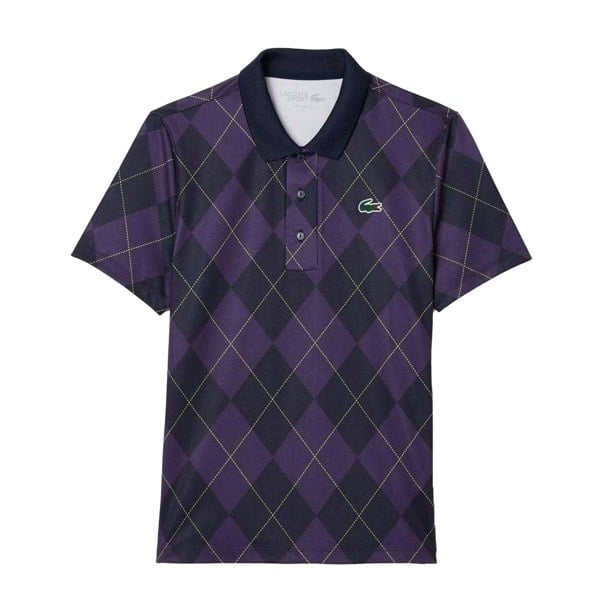 Lacoste Women's UV Protection Regular Golf Polo Shirt - Purple