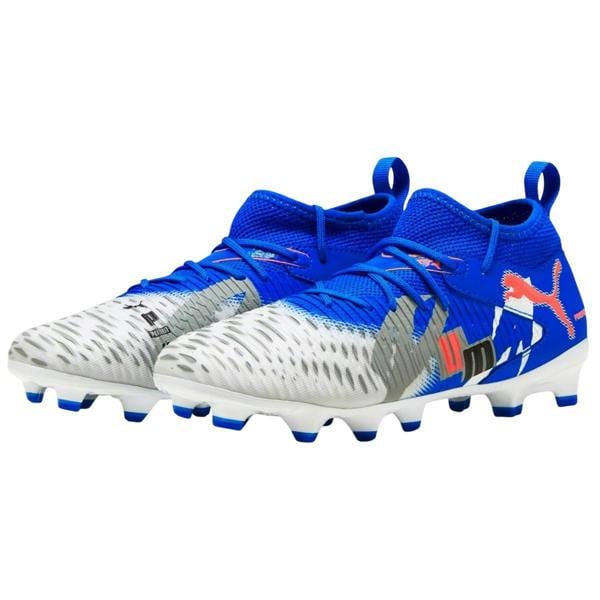 Puma Childrens/Kids Future 8 Match Forever Firm Ground Football Boots - Blue