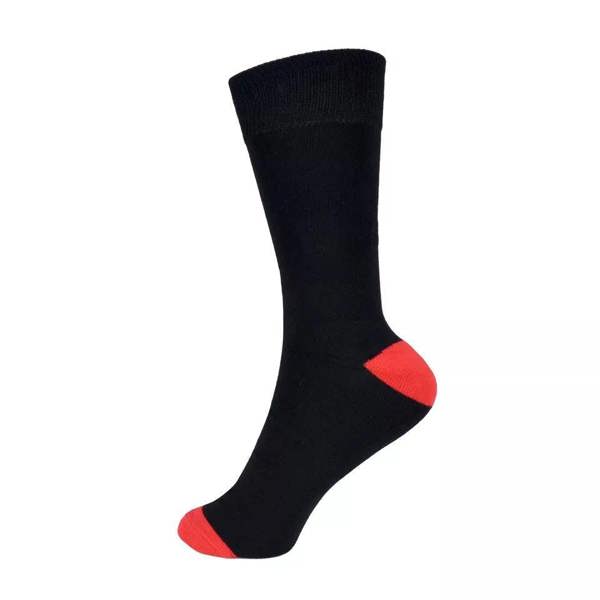 BAMBOO Mens 3 Pack Bamboo Heel & Toe Socks SK860