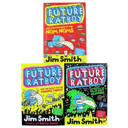 Future Ratboy Series 3 Book Set The Invasion Of The Nom Noms The Quest For The Missing..