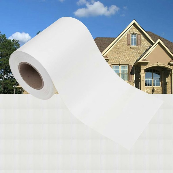 Berkfield Garden Privacy Screen PVC 70x0.19 m White