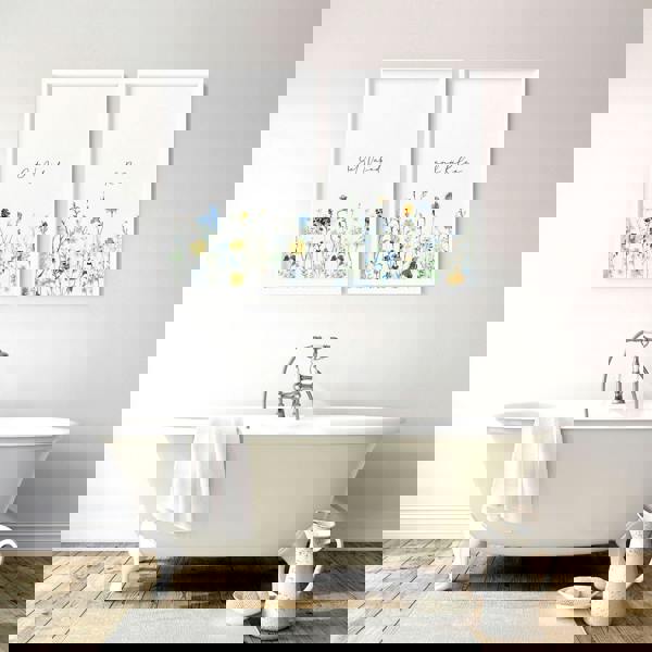 Bathroom Decor Small | Set of 2 wall art prints