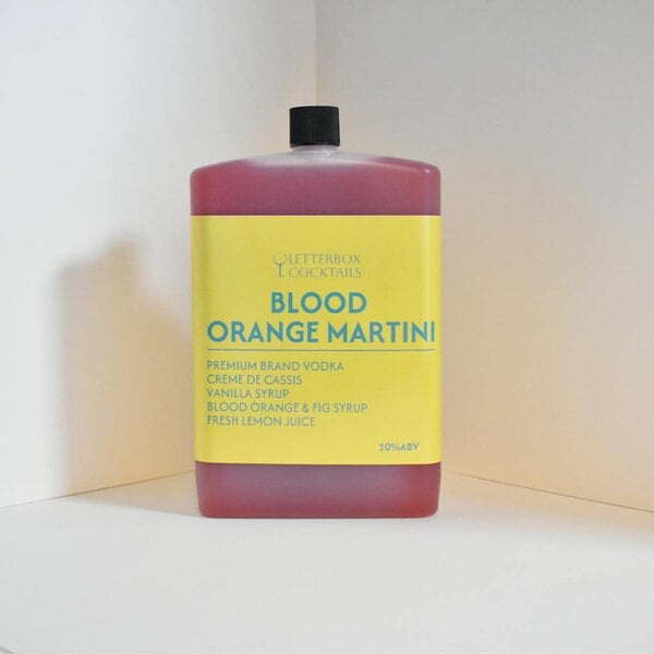 Letterbox Cocktails Blood Orange Martini – Premium Letterbox Cocktail (100ml)