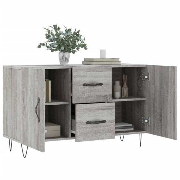 Berkfield Sideboard Grey Sonoma 100x36x60 cm Engineered Wood
