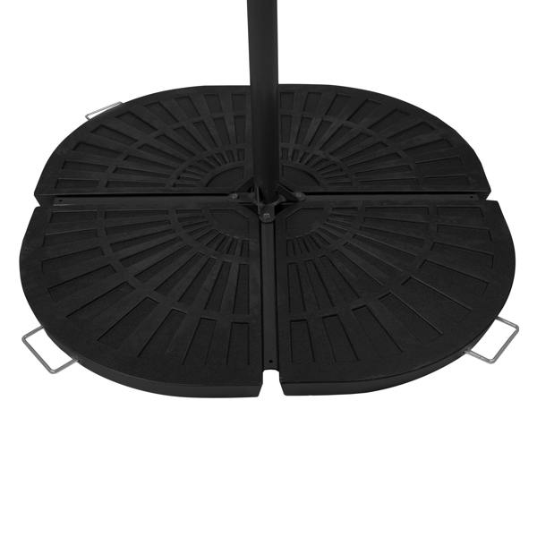 Jardi Cantilever Parasol Base – Fan x 4