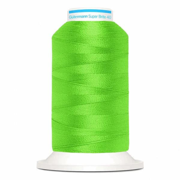 Gutermann Super Brite Polyester 40 Embroidery Thread 1000m Polyester Thread Suitable For Embroidery