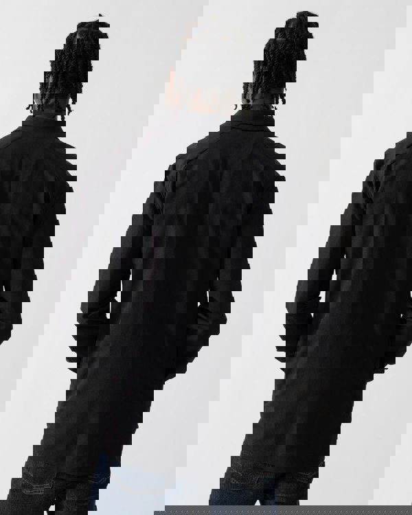 BOSS Green Lite Mens Water-Repellent Overshirt with Four-Way Stretch - Black 001