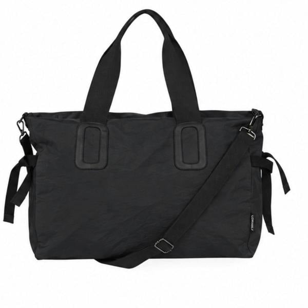 Lorenz Large Crinkled Nylon Travel Holdall