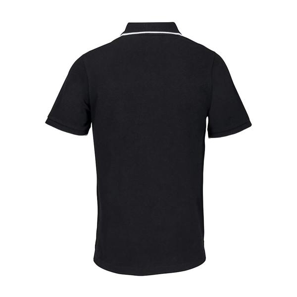 SOLS Unisex Adult Palermo Polo Shirt - Black/White