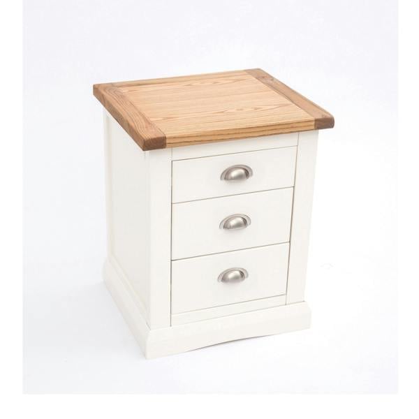 Cabinet Bits Cosenza 3 Drawer Bedside Table