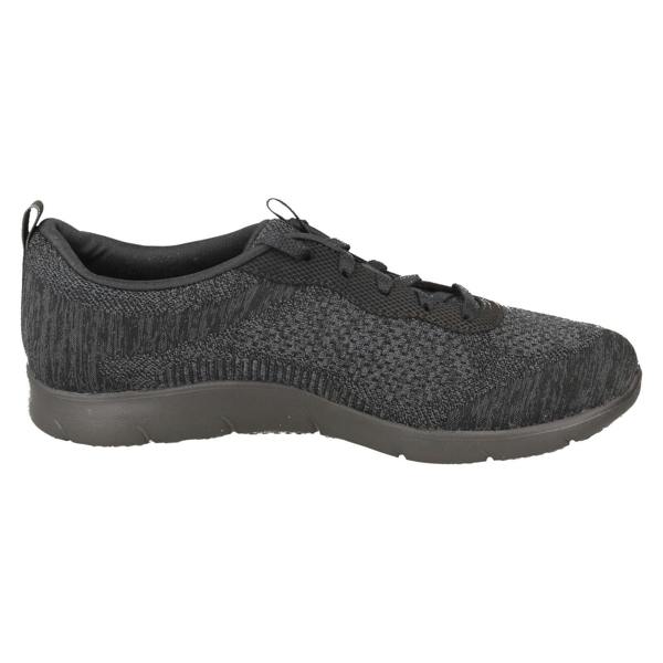 Skechers Ladies Arch Fit Comfort Lace Up Casual Trainers Lavish Wish 104272