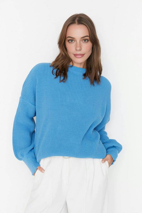 WOVCOR Basic Knit Sweater
