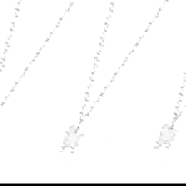 Mylee London Clumber Spaniel Silhouette Silver Necklace - Personalised