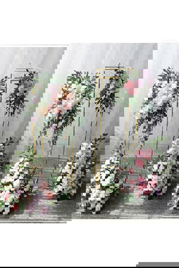 Living and Home Wedding Roadmap Detachable Flower Rack 30*30*100cm