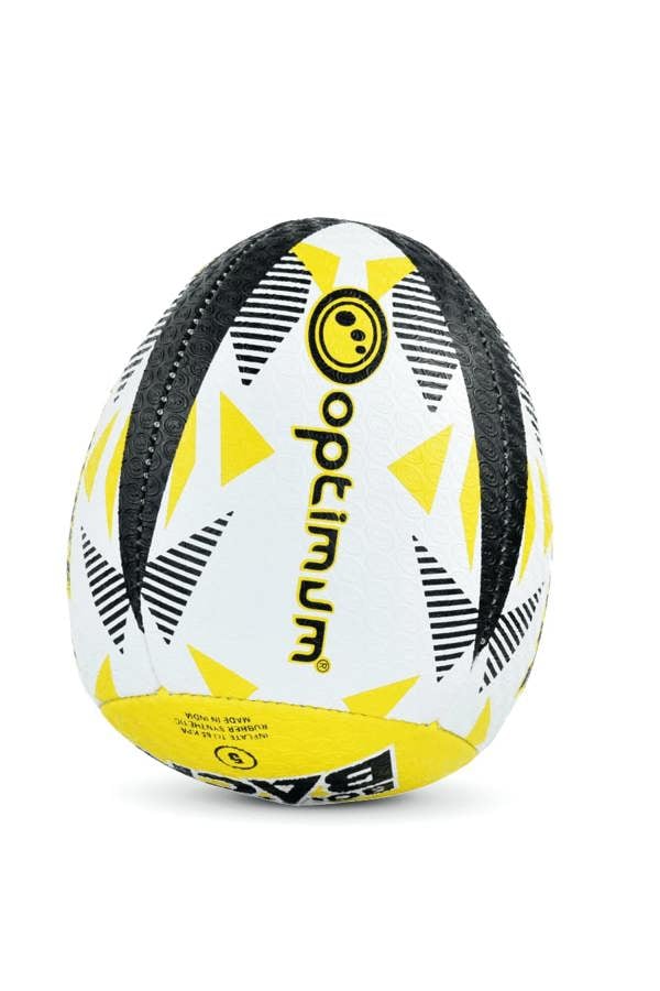 Rugby Bounce Back Solo Skills Ball – High-Grip Rebound Trainer - Optimum