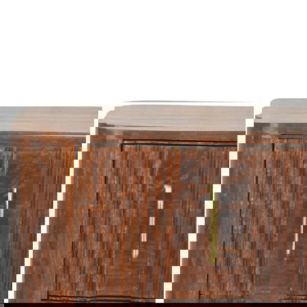 Artisan Furniture Solid Wood Marlowe Fluted Nightstand