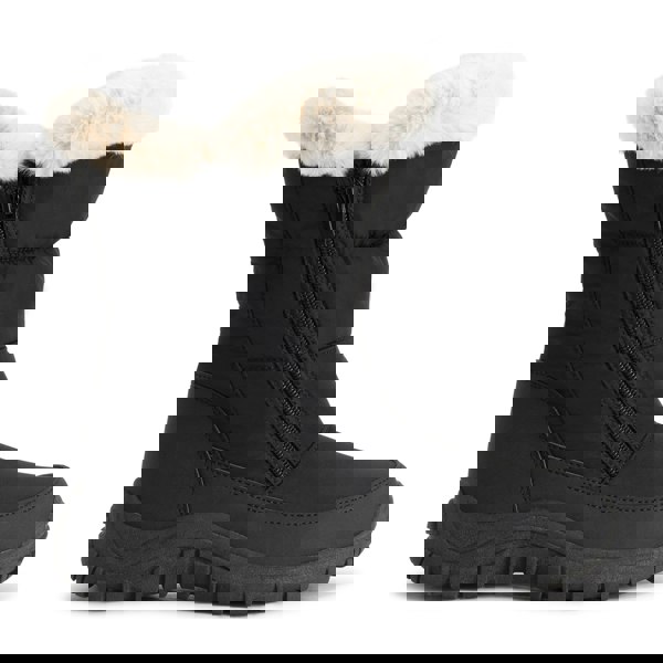 VIVA Polar Women's Memory Foam Nylon Thick Faux Fur Lined Winter Boots