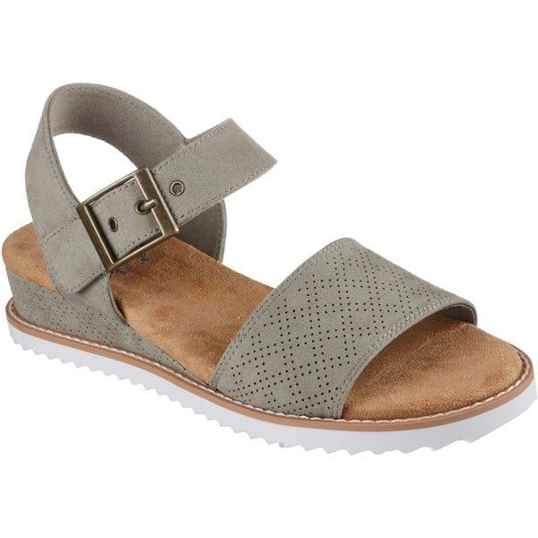 Skechers Desert Kiss Serendipitous Polyester Women's Olive Sandals
