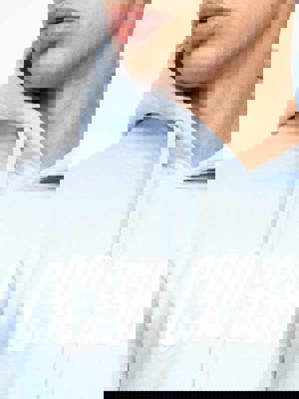 Crosshatch Holdouts Hoodie Light Blue
