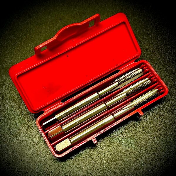 Fixaball Metric Machine Taps HSS Osborn Quality 1st 2nd 3rd - 3 Piece Set - 1st 2nd 3rd