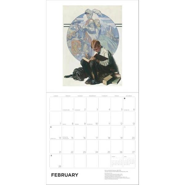 Norman Rockwell, The Saturday Evening Post Calendar 2027, Wall Calendars, Month To View, Art, Gift