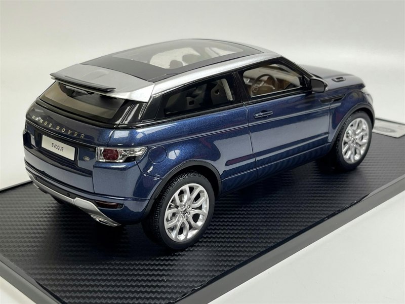 Century Dragon Range Rover Evoque 2011 Baltic Blue 1:18 Scale Century Dragon LRDCAREBB118