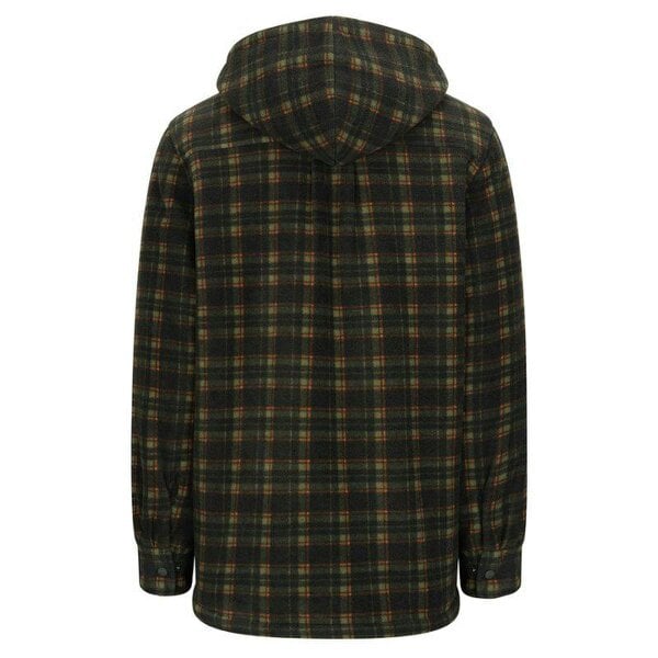 Hoggs of Fife Caithness Hooded Fleece Shacket