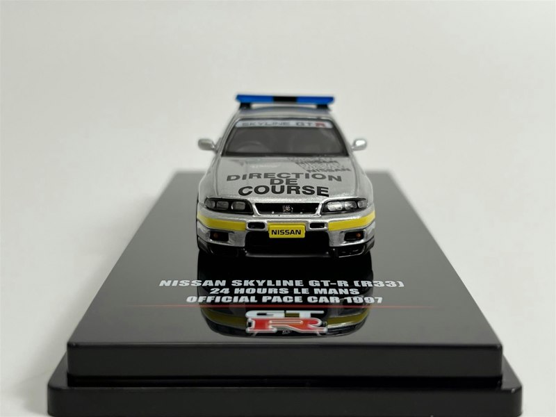 Inno 64 Nissan Skyline GT-R R33 24 Hr Le Mans Pace Car 1997 1:64 Inno IN64R33LMPC