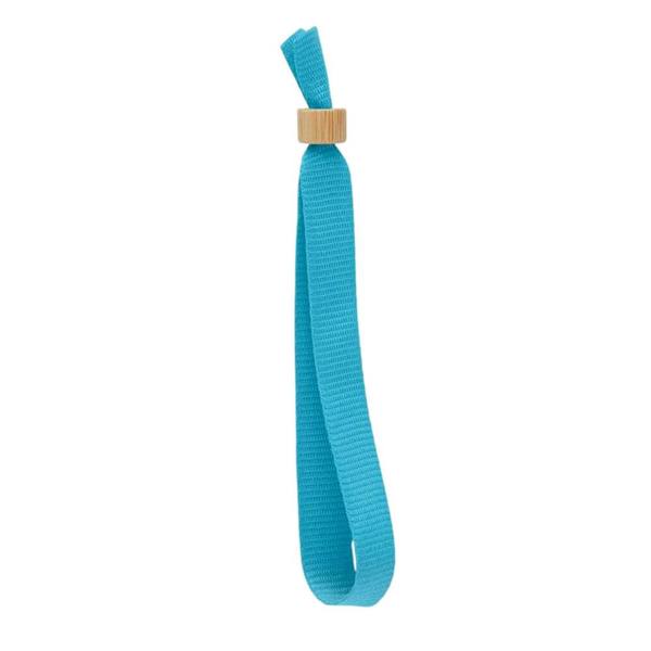 MidOcean Fiesta RPET Polyester Wristband - Turquoise - 