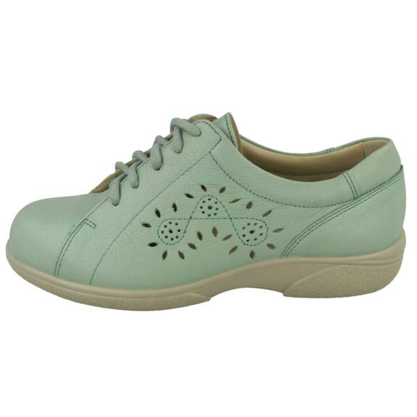 DB Shoes Ladies Easy B Lace Up Trainers With Flower Detailing Carmen