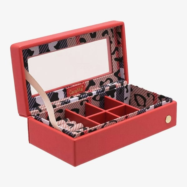 T. H. Baker Sophia CaraMia Red Catwalk Jewellery Box SP3253