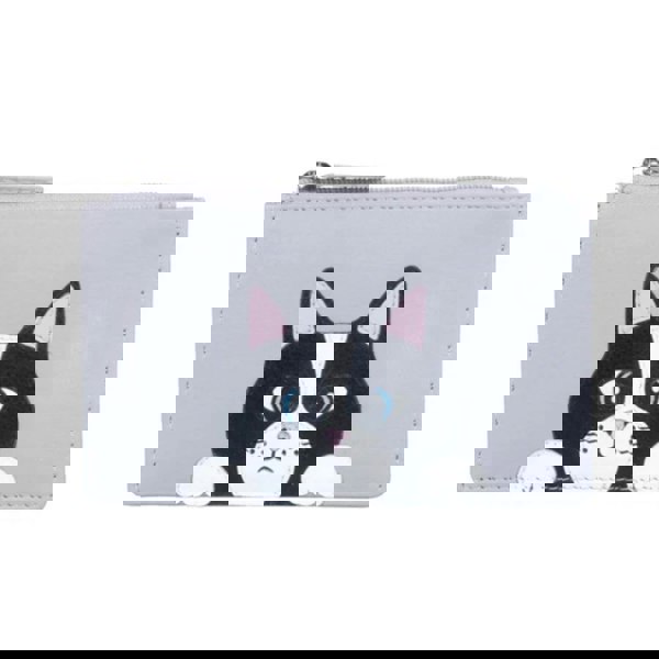 Mala Leather Vinny & Victor Cats Coin & Card Purse