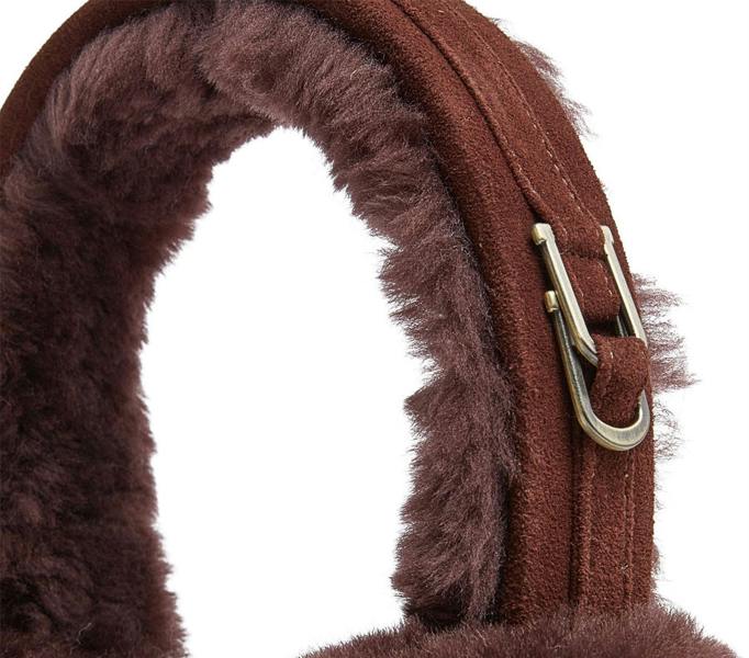 Infinity Leather Womens Sheepskin Shearling Winter Ear Muffs Warm Comfortable