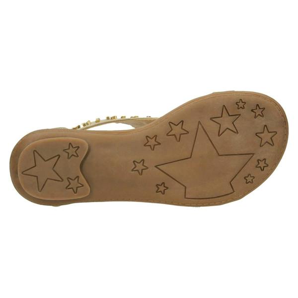 Spot On Girls Spot On Toepost Studded Gladiator Sandal