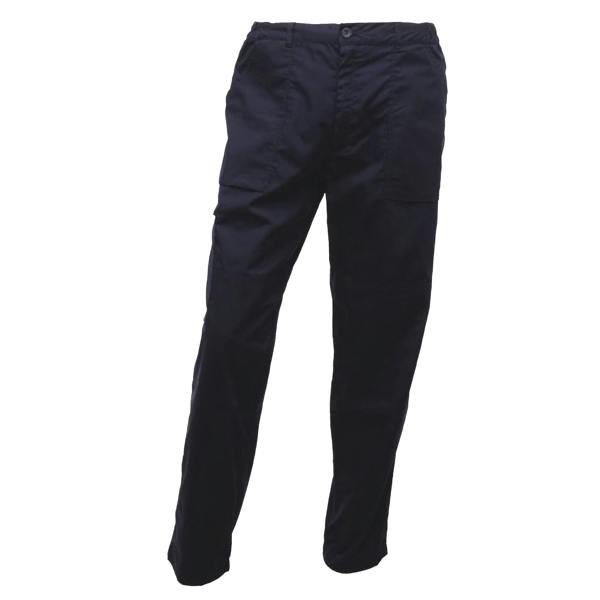 Regatta Mens New Action Pants - Navy Blue - 
