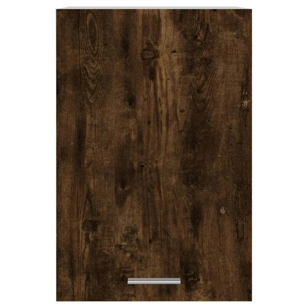 Berkfield Hanging Cabinet Smoked Oak 39.5x31x60 cm Engineered Wood