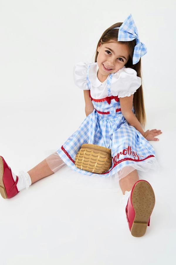 Vanilla Underground Blues Group Girls Blue Dorothy 3 Piece Costume