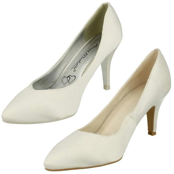 Anne Michelle Ladies Anne Michelle Wedding Court Shoe