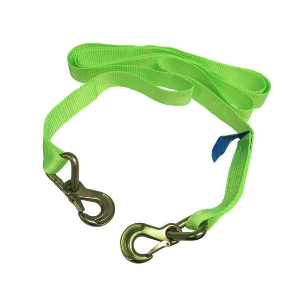 SECUREFIXDIRECT Recovery Tow Strap with Hooks Hi Vis Heavy Duty 5 Ton (4M Car Van Truck Recovery)