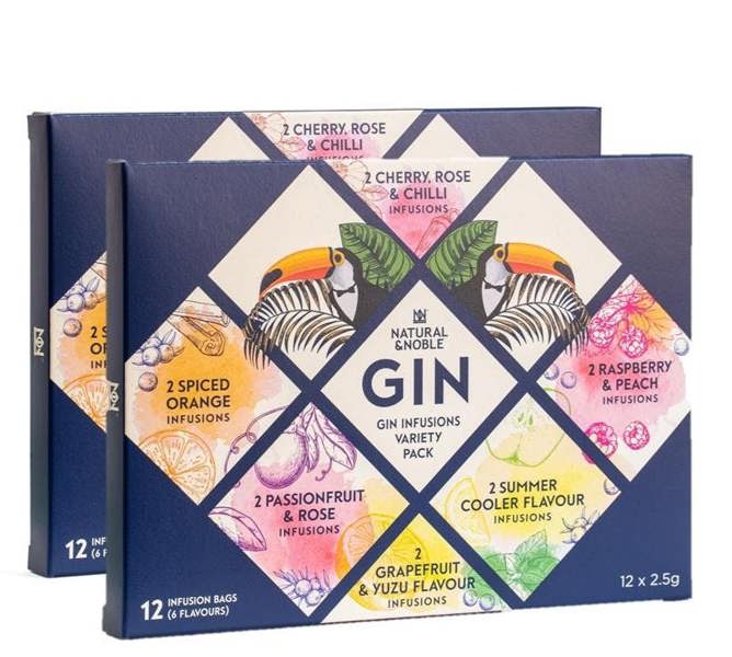 Natural & Noble Gin Infusions Variety Double Pack