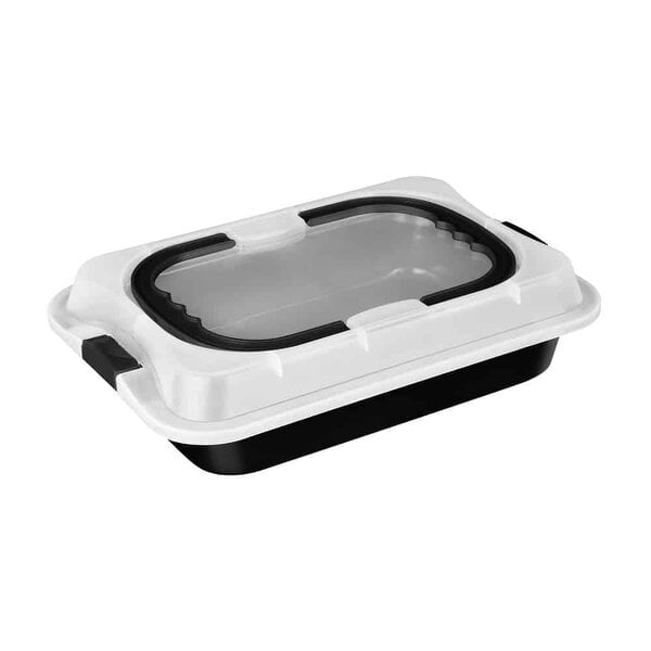 Berlinger Haus Oblong roaster with lid Berlinger Haus BH8641 Matte Black
