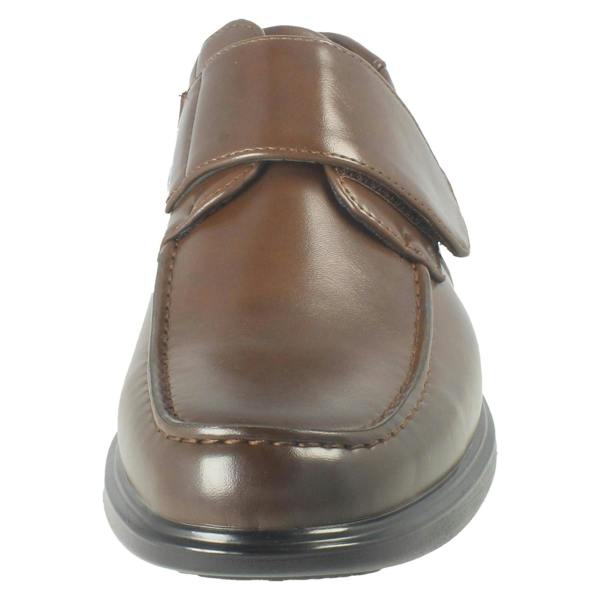 Thomas Blunt Mens Thomas Blunt Hook and Loop Strap Formal Shoes A1138