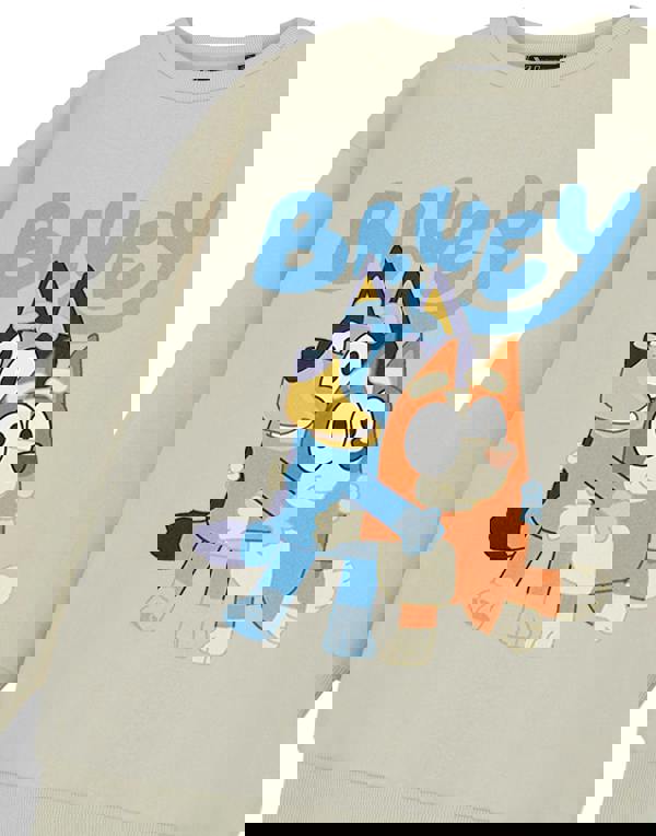 Bluey Unisex Kids Beige Hug Sweatshirt