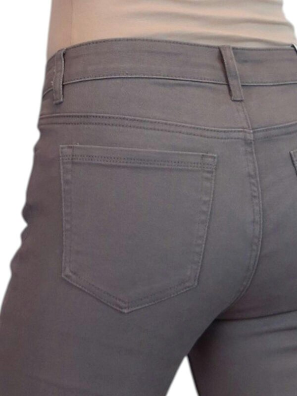 Paulo Due Women's High Waist Soft Stretch Slim Tapered Jeans