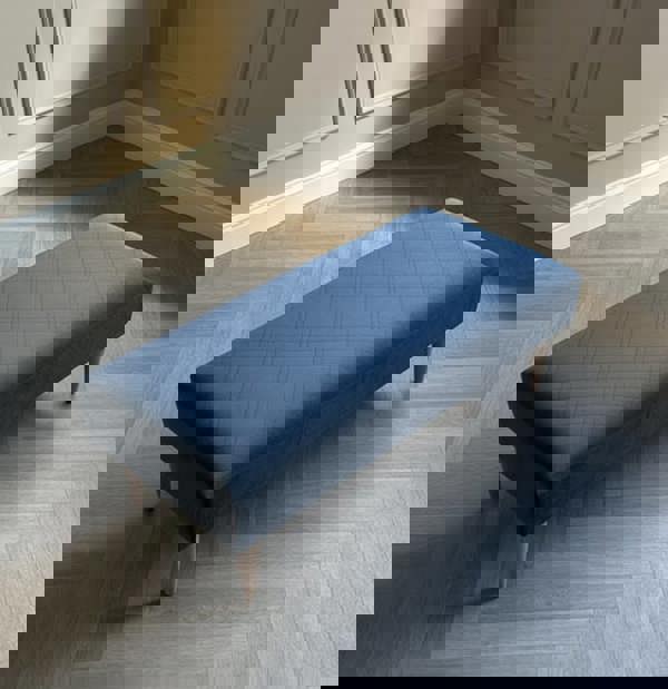 ISTOOLS Premium Stitched Lid Ottoman Bench – Multi-Functional Coffee Table & Seating