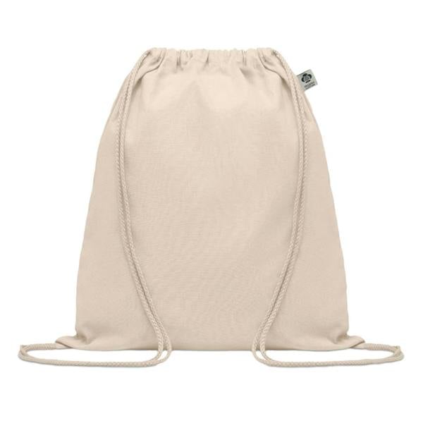 MidOcean Yuki Organic Cotton Drawstring Bag - Beige - 